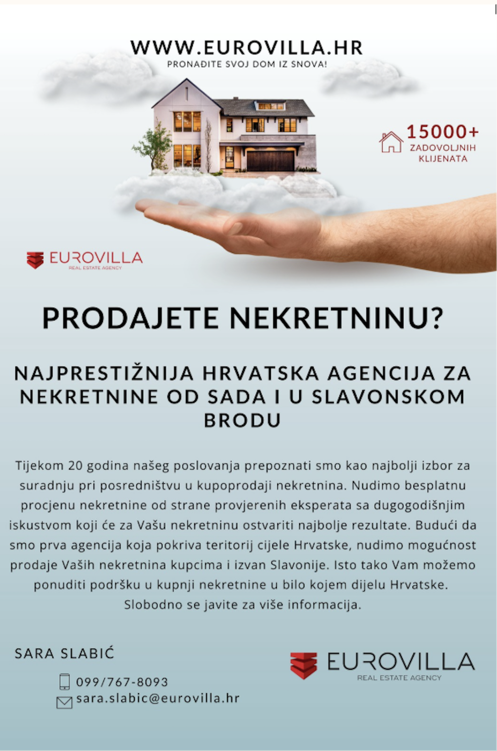 Eurovilla A5 letak